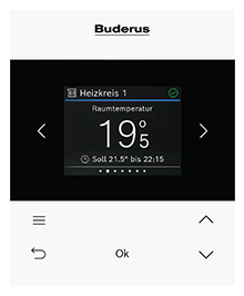 Buderus Bedieneinheit RC200.2