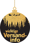 wichtige Versandinfo