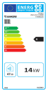 BOSCH/Junkers Gas-Brennwert-Therme ZSB 14-5 C 23, 14 kW CW100 Aufputz 300 L mit Sicherheitsgruppe Grundpaket Kamin + 8 m Abgas