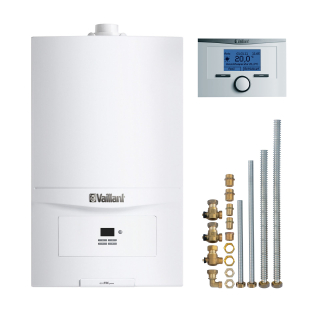 Vaillant Paket 1.59/2 ecoTEC pure VCW 206/7-2, VRT 350, Anschluss-Zubehör