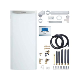 Vaillant Paket 1.407/5 ecoCOMPACT VSC206 VRC 700/6, Konsole, Luft/Abgas Starr