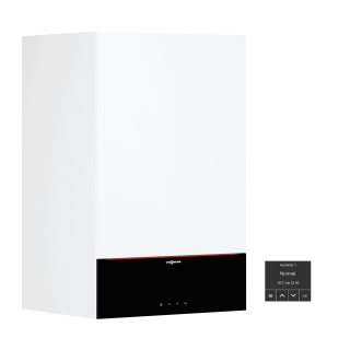 VIESSMANN Gas-Brennwert-Therme Vitodens 200-W, 32 kW, HMI 3,5"