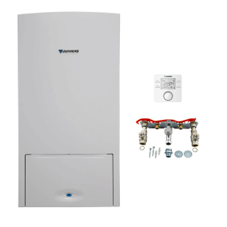 BOSCH/Junkers Gas-Brennwert-Therme Cerapur ZSB 24-4 C 23, 24 kW, CR100, Aufputz